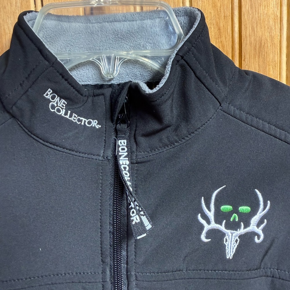 Bone Collector Black Jacket, kids medium - Picture 3 of 7